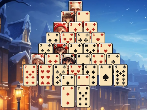 Jeu Solitaire d'arbre de Noël  en ligne