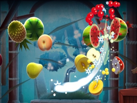 Jeu Tranchage de fruits  en ligne