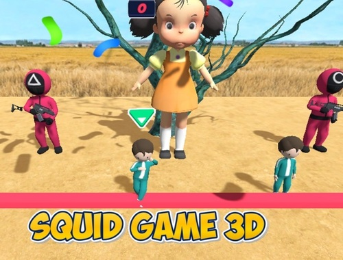 Jeu Jeu de calmar 3D  en ligne