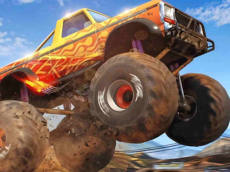 Jeu Camion fou  en ligne