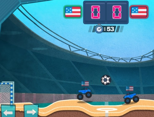 Jeu Football de camion turbo  en ligne