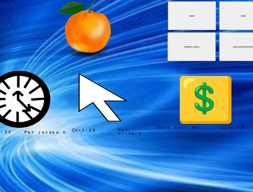 Jeu Cliqueur de mandarine  en ligne