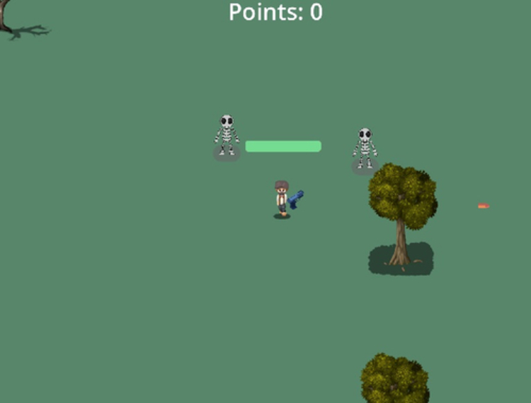 Jeu Cimetière des squelettes  en ligne
