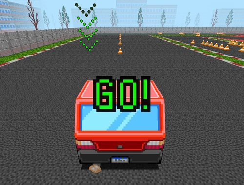 Jeu Test de conduite automobile  en ligne