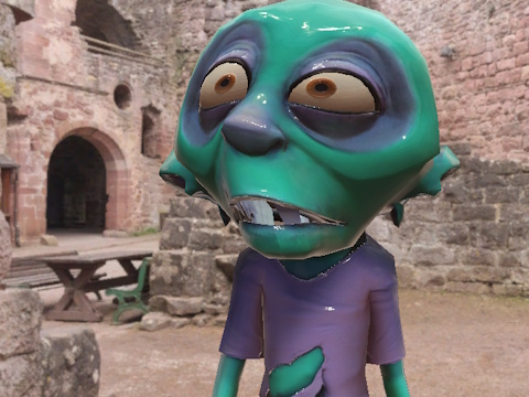 Jeu Grimaces : zombies  en ligne