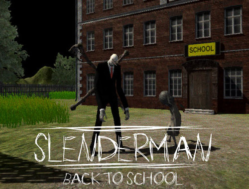 Jeu Slenderman retourne à l'école  en ligne