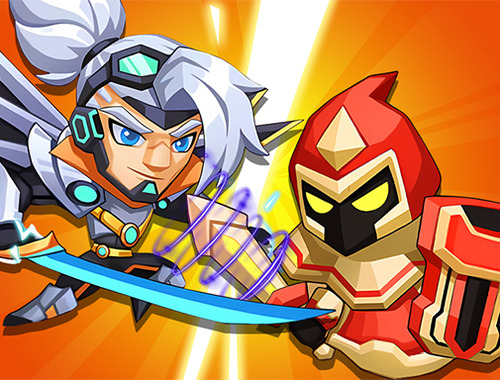 Jeu Clash de combat de héros  en ligne
