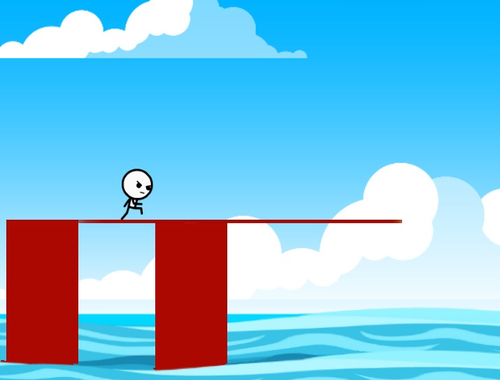 Jeu Portée de Stickman  en ligne