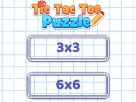 Jeu Puzzle Tic Tac Toe  en ligne