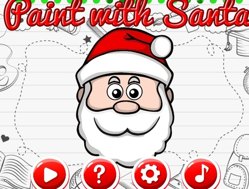 Jeu Peindre avec le Père Noël  en ligne