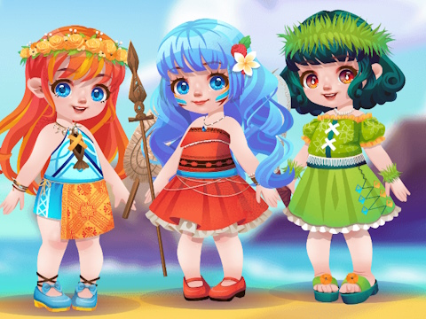 Jeu Toddie Mignon Polynésien  en ligne