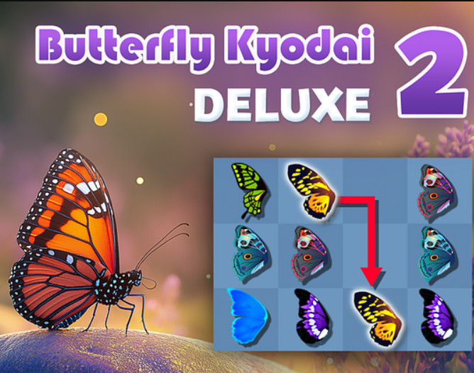 Jeu Papillon Kyodai Deluxe 2  en ligne