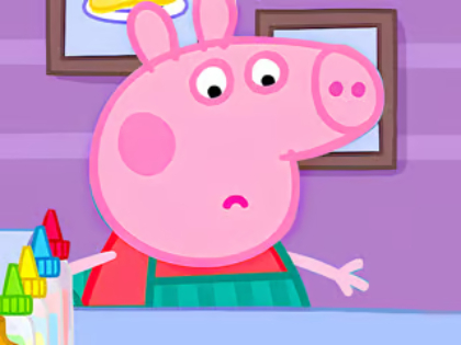 Jeu Puzzle : Crêpe fantaisie Peppa Pig  en ligne