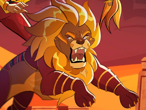 Jeu Khamani le lion de l'été  en ligne