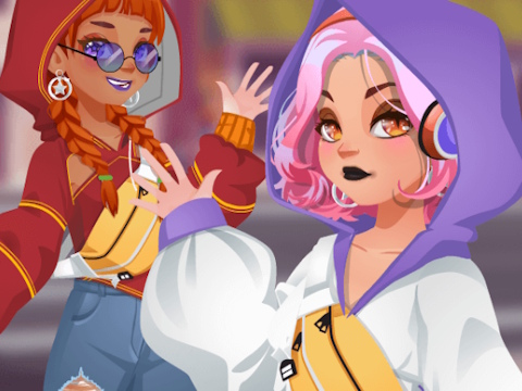 Jeu Style de capuche pour adolescents  en ligne