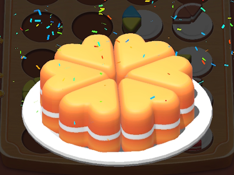 Jeu Puzzle d'allumettes de gâteaux  en ligne