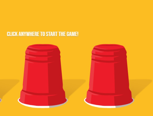 Jeu Trois tasses  en ligne
