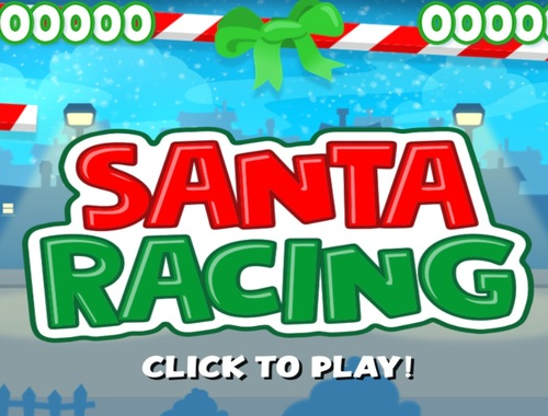 Jeu Course du Père Noël  en ligne