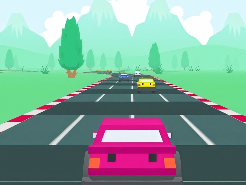 Jeu Voiture de course  en ligne