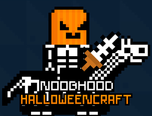 Jeu Noobhood Halloweencraft en ligne