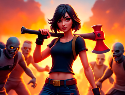 Jeu Survivants de la boucle Zombie City  en ligne