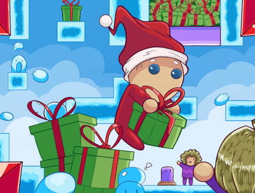 Jeu Cadeaux d'hiver  en ligne