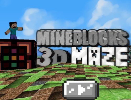 Jeu Labyrinthe 3D MineBlocks  en ligne