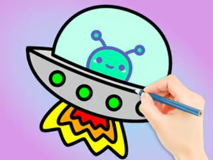 Jeu Livre de coloriage : Galaxy Wander  en ligne