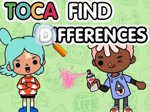 Jeu Toca Trouvez les différences  en ligne