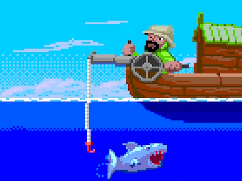 Jeu Pêche au quai  en ligne