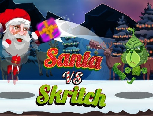 Jeu Père Noël contre Skritch  en ligne