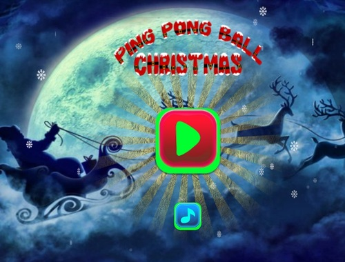Jeu Balle de ping-pong Noël  en ligne