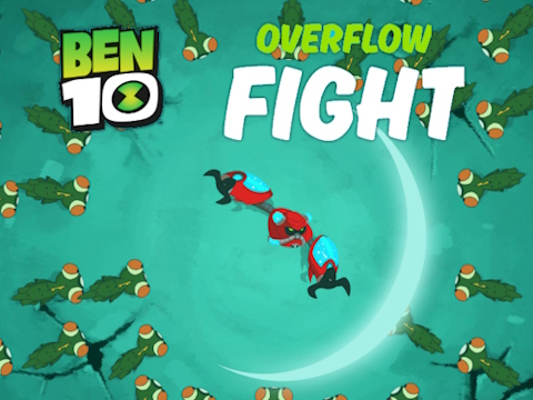 Jeu Ben 10 Combat de débordement  en ligne