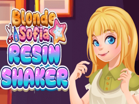 Jeu Shaker en résine blonde Sofia  en ligne
