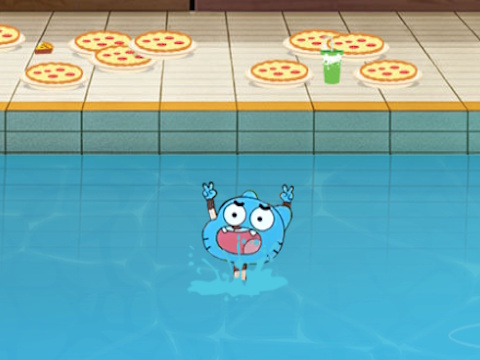 Jeu Le monde incroyable de Gumball Pool Party  en ligne