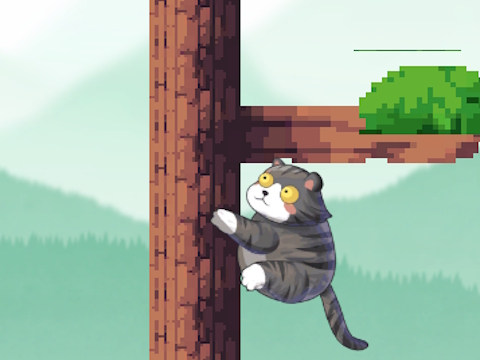 Jeu Escalade de chat sans fin  en ligne