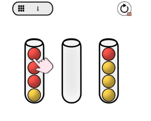Jeu Trieur de balles  en ligne