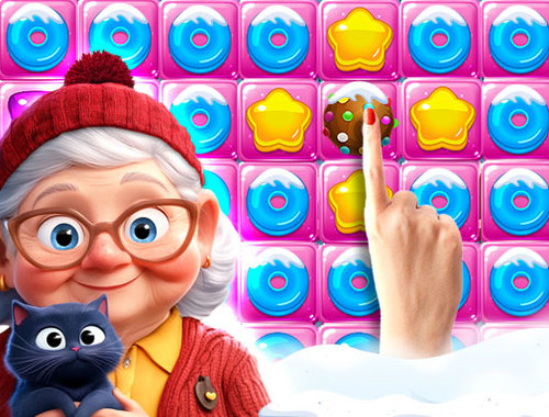 Jeu Petite boulangerie de bonbons  en ligne