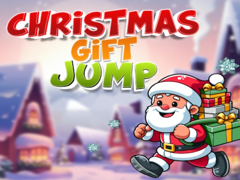 Jeu Saut de cadeaux de Noël  en ligne