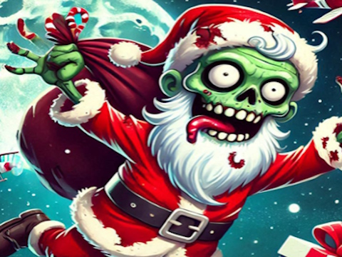 Jeu Jeu de Noël Flappy Zombie Santa  en ligne