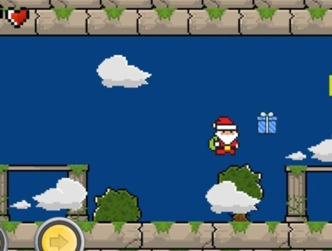 Jeu Père Noël rétro  en ligne