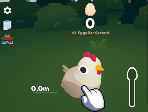 Jeu Clicker de poulet  en ligne