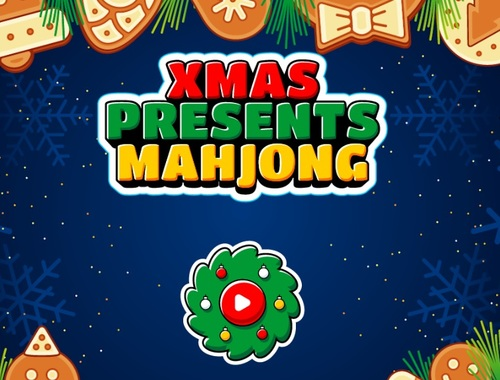 Jeu Noël présente Mahjong  en ligne