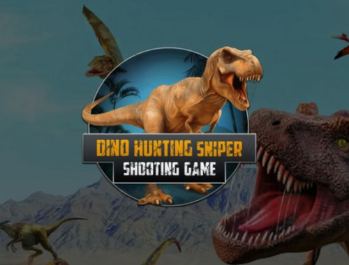 Jeu Jeu de tir de tireur d'élite de chasse aux dinosaures  en ligne