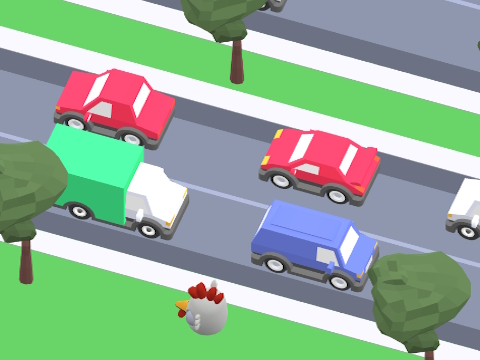 Jeu Traverseur de poulet  en ligne