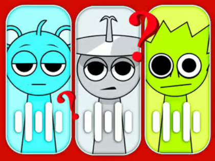 Jeu Quiz pour enfants : Devinez le Sprunki  en ligne