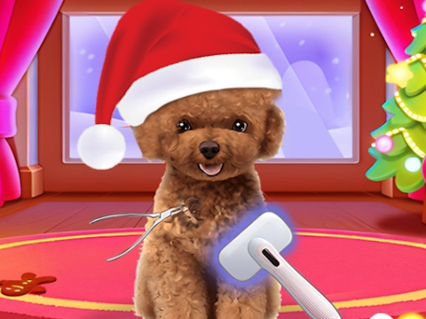 Jeu Salon de relooking ASMR de Noël  en ligne