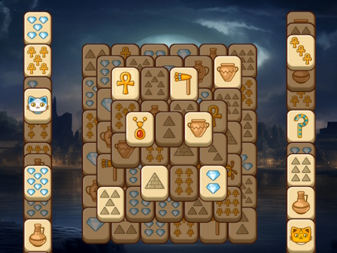 Jeu Mahjong Pyramide  en ligne