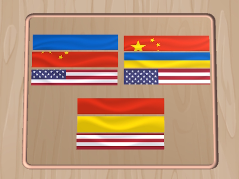 Jeu Flag Puzzle Jam : Collectez des drapeaux  en ligne