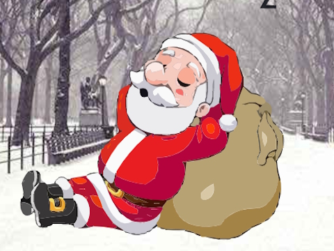 Jeu Réveillez le Père Noël endormi  en ligne